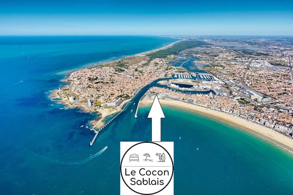 Sunny Studio Terrasse, Hypercentre La Plage A 2 Pas ! Les Sables-dʼOlonne Eksteriør billede